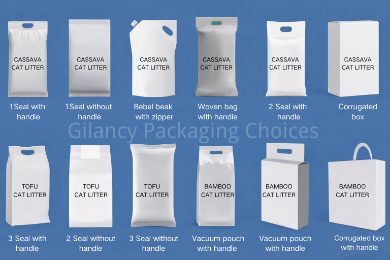 Cat Litter Packaging Options: Bags, Sizes and Custom Solutions for Pet Brands