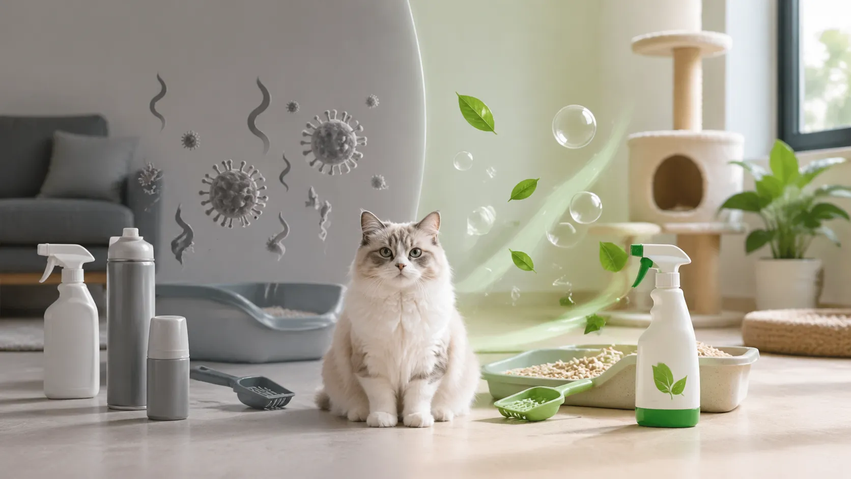 Pet Cleaning Revolution: Enzyme Deodorizing Sprays vs. Traditional Deodorizers