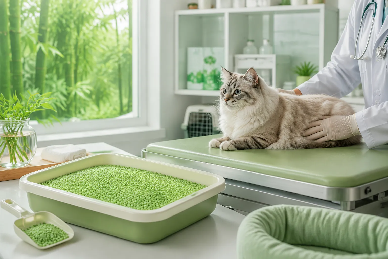 Bamboo Essence Cat Litter in Pet Hospitals: Hygiene and Health Benefits