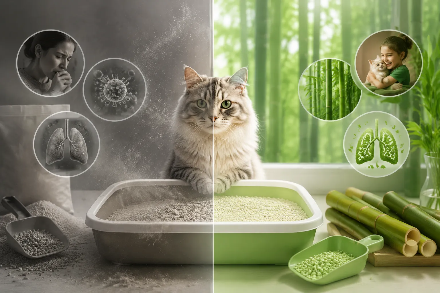 How to Keep Your Home Clean with Bamboo Essence Cat Litter