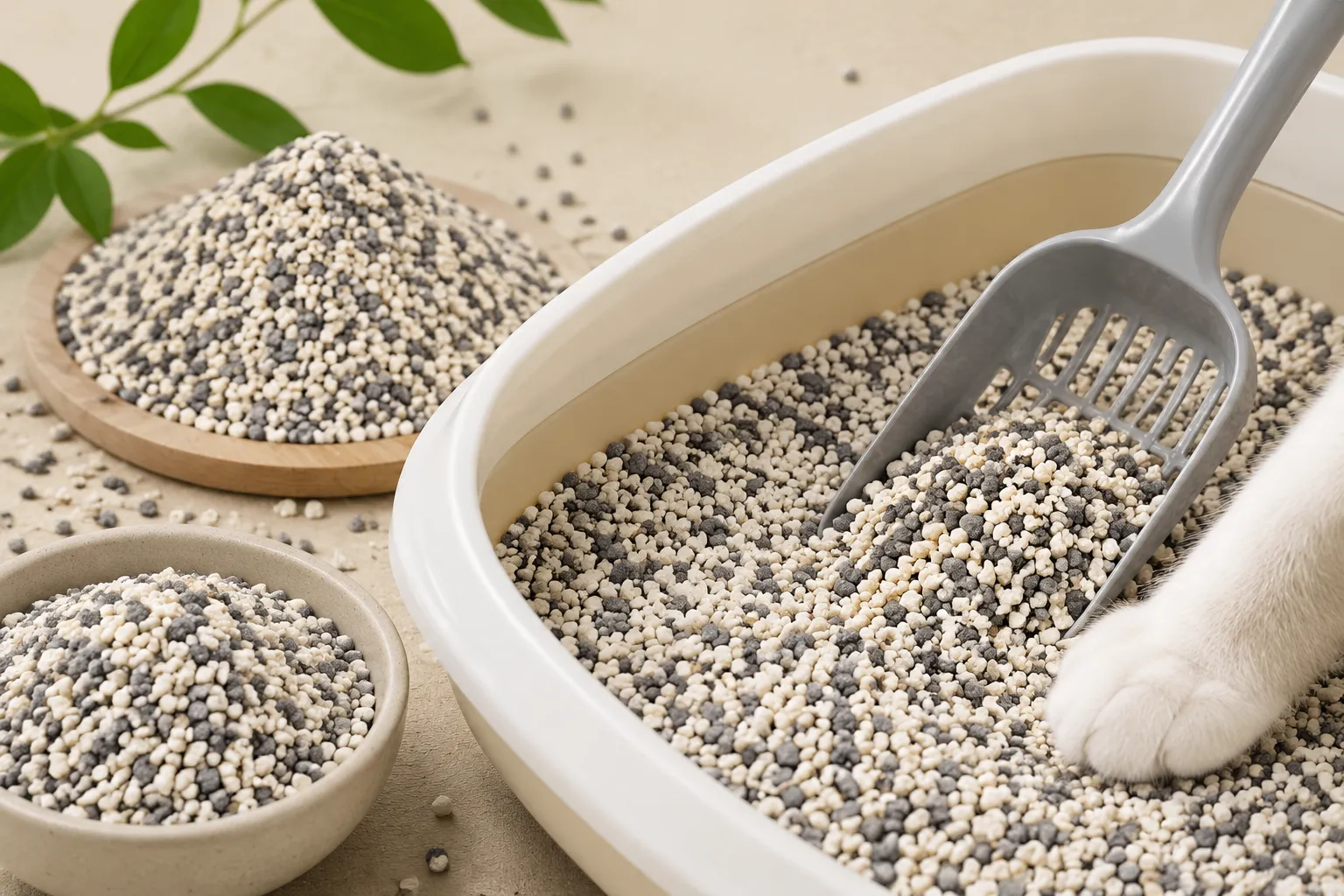 Cassava and Clay Hybrid Cat Litter – Cost-Effective Cat Litter