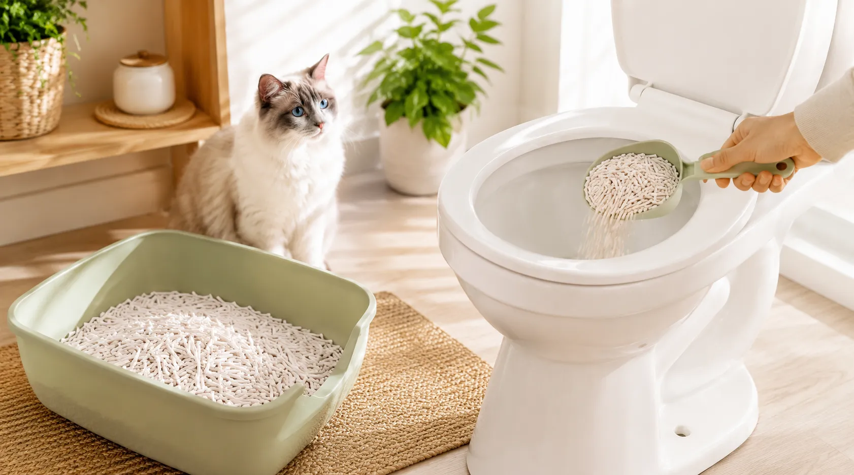 Can Tofu Cat Litter Be Flushed Down the Toilet?