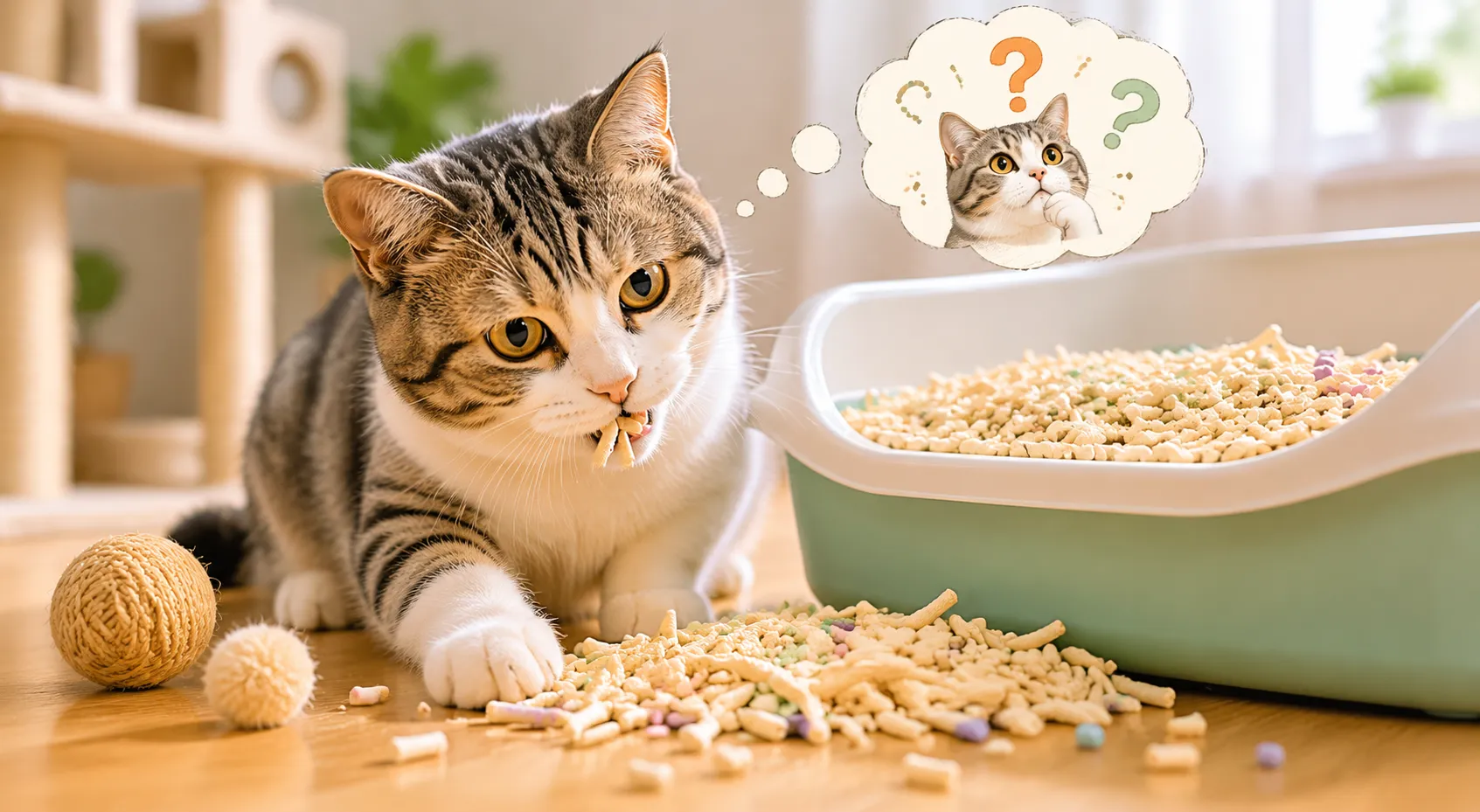 Why Does My Adult Cat Suddenly Eat Litter?