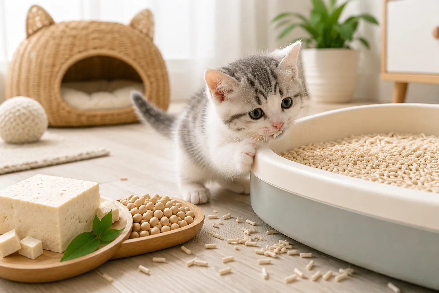 Can Kittens Safely Eat Tofu Cat Litter?