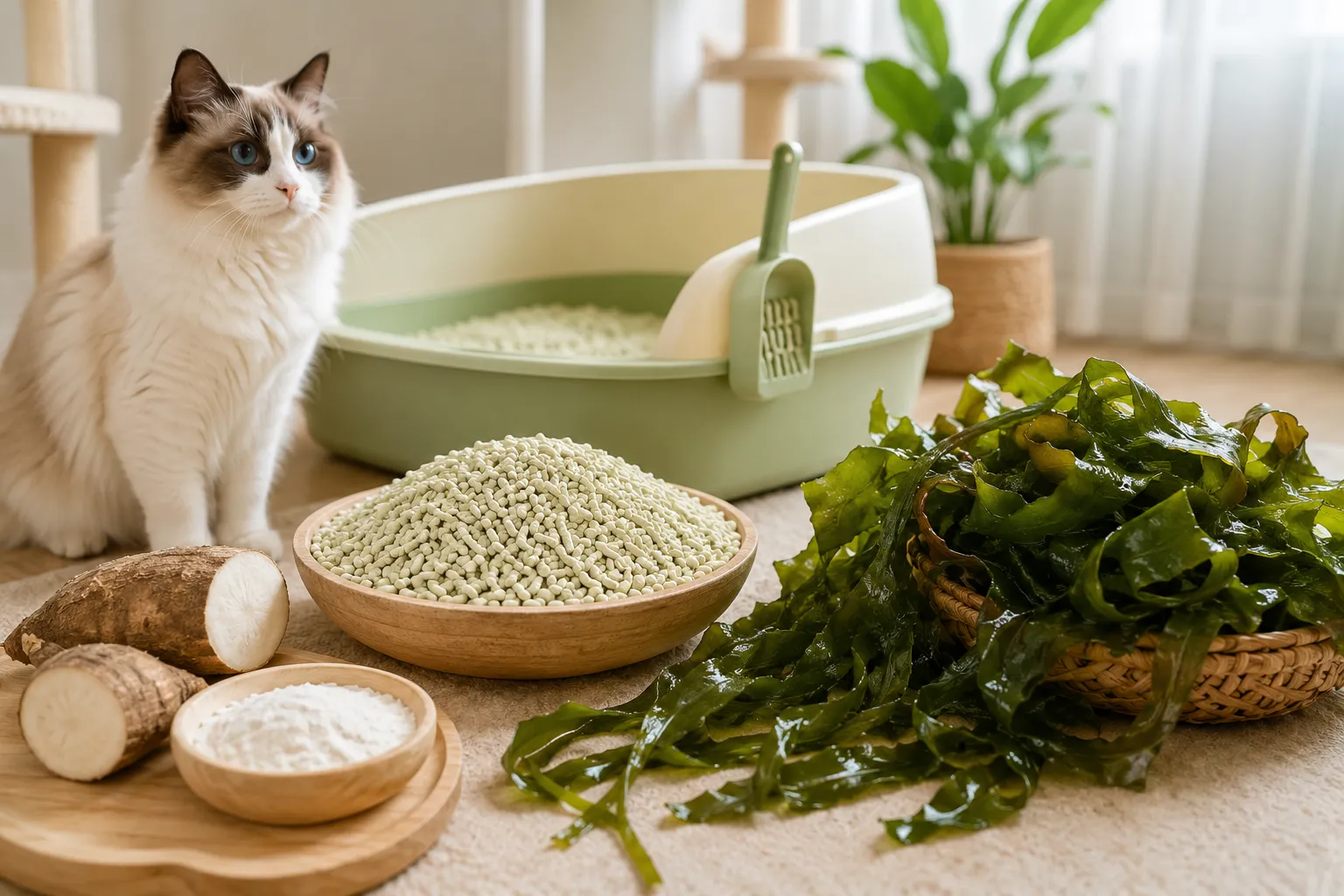 Why More Cat Owners Are Choosing Seaweed Cassava Cat Litter