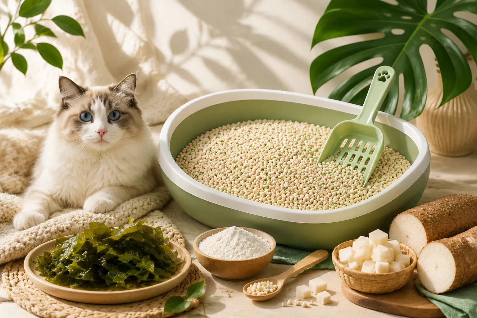 Is Seaweed & Cassava Cat Litter Safe for Cats? Complete Guide